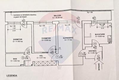 Apartament cu 3 camere decomandat, mobilat în Iancului - 19