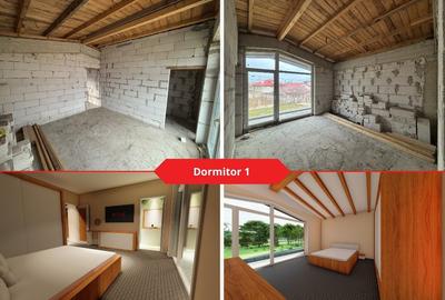 Casă individuală cu 3 camere cu Canalizare în Exterior Vest - 4