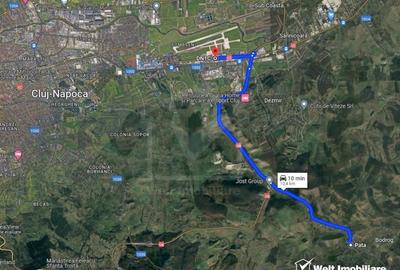 Casa veche, toate utilitatile, Pata, 5808 mp, tot intravilan, front 19,4m - 12