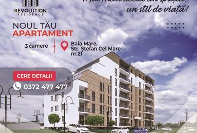 NEW! - Apartamente 3 camere - Stefan cel Mare 21, Baia Mare
