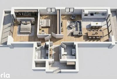 Apartament cu 3 camere în Central - 2
