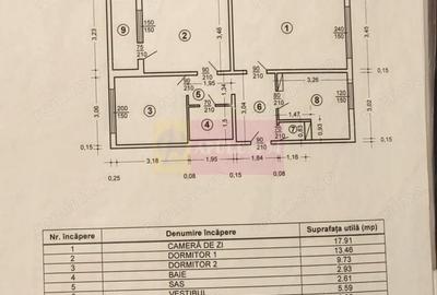 Apartament cu 3 camere decomandat în Valea Oltului - 8
