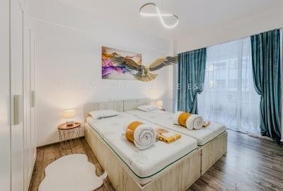 Apartament cu 2 camere semidecomandat, mobilat în Baciu