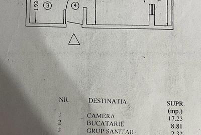 Garsonieră decomandată în Berceni