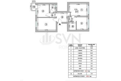 REA1023928 Apartament 3 camere Piata Victoriei REA1023928 Apartament 3 camere Piata Victoriei - 17