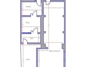 Inchiriez spatiu comercial Antiaeriana/13 Septembrie - 14