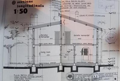 Vila beton P+1 si teren 2000 mp Calugareni - 13