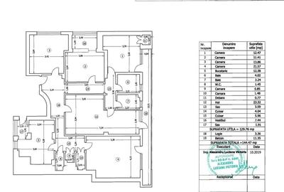 Apartament cu 6 camere decomandat, mobilat în Magheru - 32