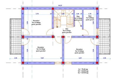 Casă individuală cu 4 camere cu Teren 377 Mp în Aeroport - 22