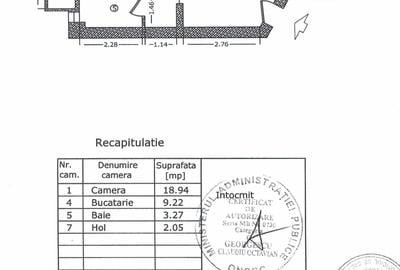 Penthouse cu 3 camere decomandat în Brâncoveanu - 32