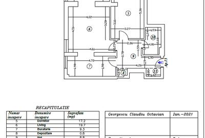 Apartament cu 2 camere decomandat, mobilat în Aviației - 1