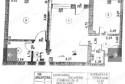 Apartament cu 2 camere semidecomandat în Nord - 3