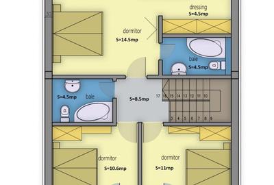 Casa A30-arhitectura scandinava | 5 camere | teren 532 mp| Crevedia | Comision 0 - 14