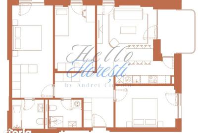 Apartament cu 4 camere în Dâmbul Rotund - 3