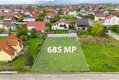 Teren Construcții intravilan de 685 mp, în Sânpetru - 1