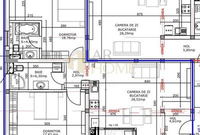 Apartament cu 3 camere decomandat în Albert - 17