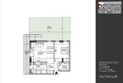 Apartamente 2 camere, Trapezului, P+2, Bloc NOU 2026! - 2