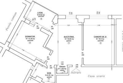 Apartament cu 2 camere decomandat în Oșorhei - 1