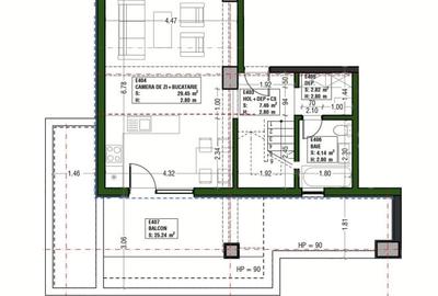 3 CAMERE | TERASA  ET 4+5 | CAMPUS - 20