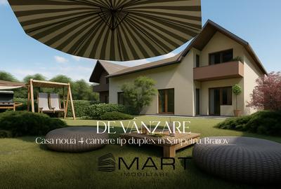 Casa noua 4 camere tip duplex in Sanpetru, Brasov - 1