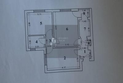 Apartament cu 3 camere decomandat în Alexandriei - 9