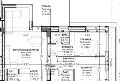 Apartament cu 3 camere decomandat în Central - 1