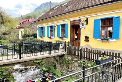 Restaurant cu terasă și 3 camere în Sasca Montană, CS, comision 0% - 3