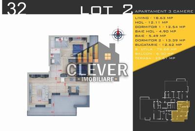 Apartament cu 3 camere decomandat în Theodor Pallady