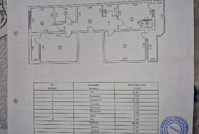 Apartament cu 3 camere decomandat în Central - 7