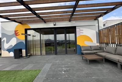 Penthouse cu 3 camere semidecomandat, mobilat în Grigorescu - 13