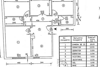 Apartament superb, 92 mp, 4 camere Sebastian - 13