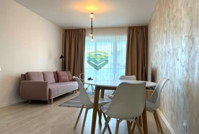 Apartament cu 2 camere semidecomandat, mobilat în Nord