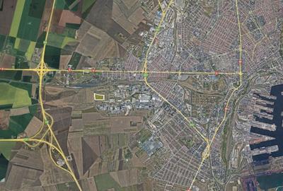 Teren Construcții intravilan de 45000 mp, în Zona Industrială - 3