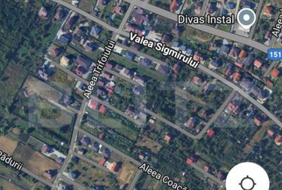 Teren intravilan, 15 ari, utilitati, zona Valea Sigmirului - 3