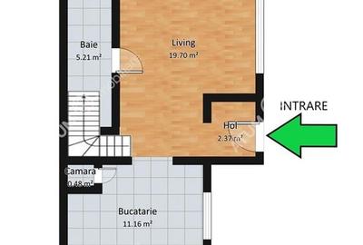 Casa spatioasa cu 3 camere cu garaj si gradina in zona Turnisor Sibiu - 5