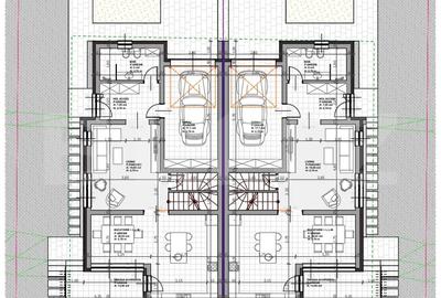 Casa moderna 192 mp, 5 camere, Living, Bucatarie, ansamblu premium - 7