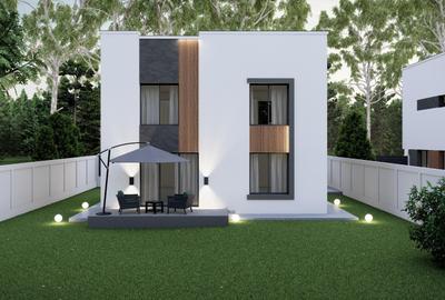 Casă individuală cu 5 camere cu Teren 400 Mp în Odăi