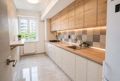 Apartament cu 2 camere decomandat, mobilat în Tractorul - 7