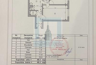 Apartament 2 camere mobilat/utilat - zona Astra Apartament 2 camere mobilat/utilat - zona Astra - 9