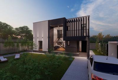 VILA INDIVIDUALĂ / P+1E / CURTE 500 MP / CURTE 330 MP / LUX / Branesti / 2025 - 3