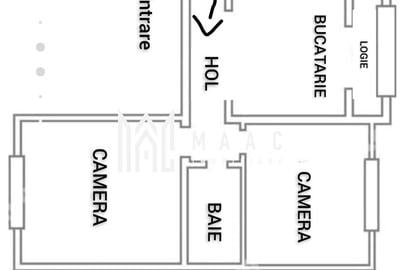 Apartament 2 camere | Etaj 1 | Decomandat | Valea Aurie - 8