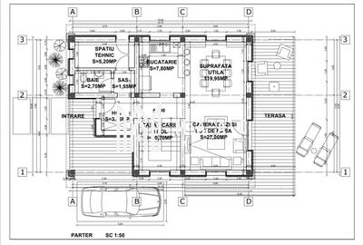 Casă individuală 4 camere | 120 mp utili | Teren 470 mp | Pompă de căldură - 17