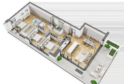 Apartamente 4 camere in Ansamblul Alpha Distrikt, Bartol... - 3