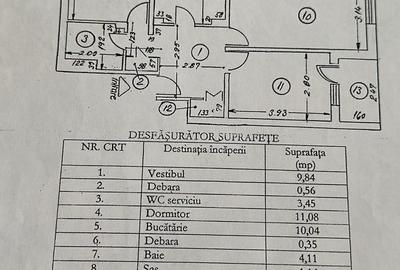 Apartament cu 4 camere semidecomandat în Berceni - 19