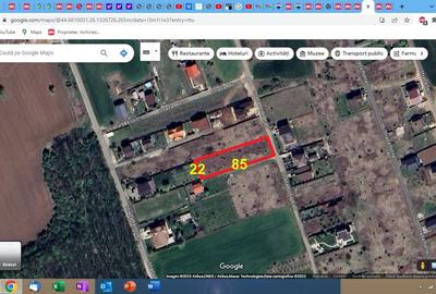 Vanzare 1875 mp teren Snagov, langa padure, zona superba, toate utilitatile