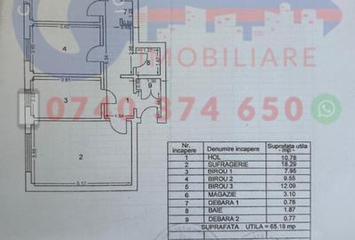 Spațiu comercial, de 66 mp, în Piața Nouă - 14