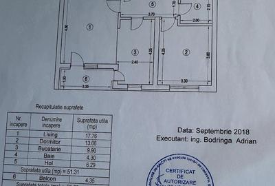 Apartament cu 2 camere decomandat, mobilat în Lujerului - 10