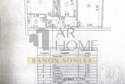 Apartament cu 2 camere decomandat în Mărășești