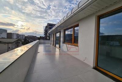 Apartament 4 camere cu terasa 50 mp, bloc boutique in zona Domenii