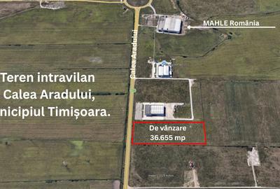 Teren intravilan de vânzare – Calea Aradului, Timișoara, jud. Timiș. - 1